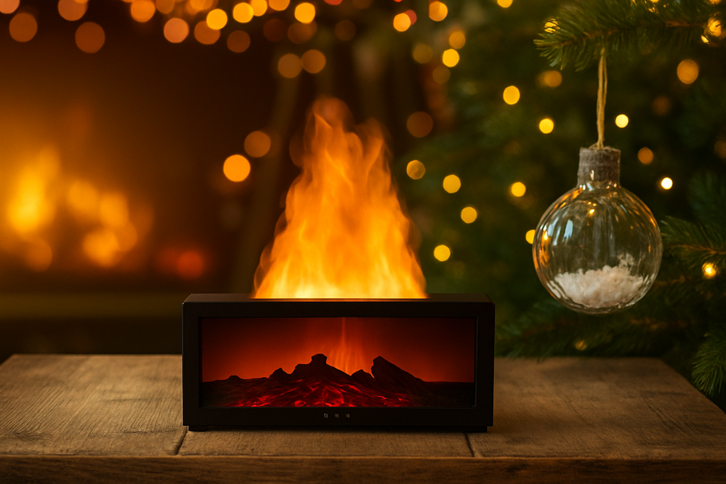Fireplace Aroma Diffuser & Light